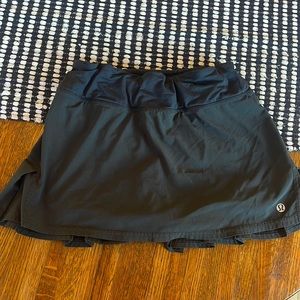 Black Lululemon Skort, size 2